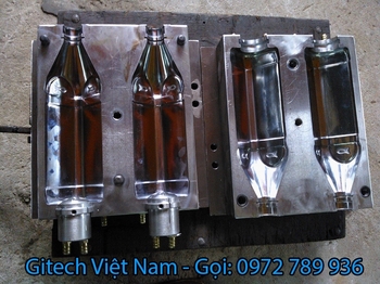 Khuôn thổi chai Pet nước mắm V750 mml